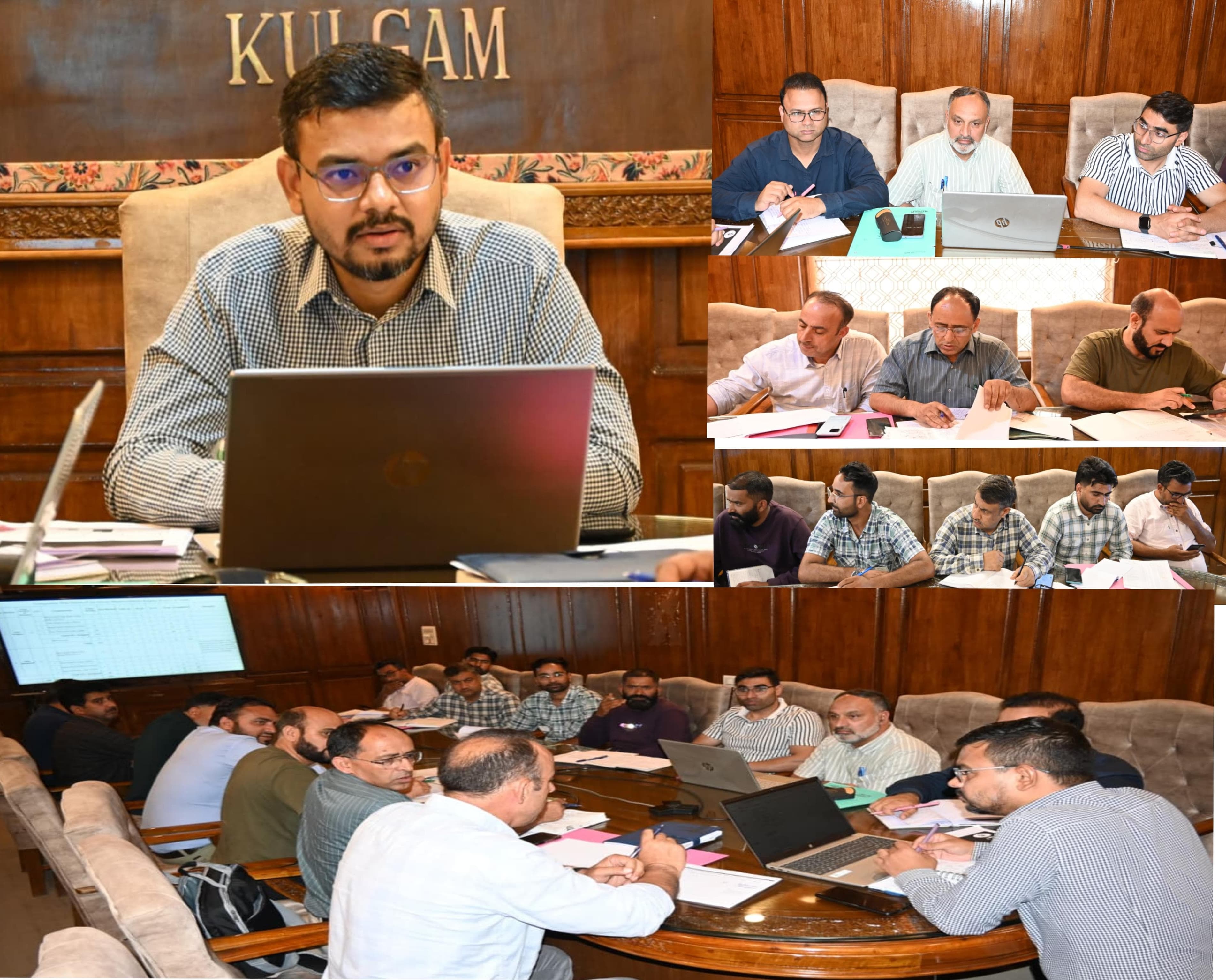 DDC Kulgam reviewed progress of works under JJM